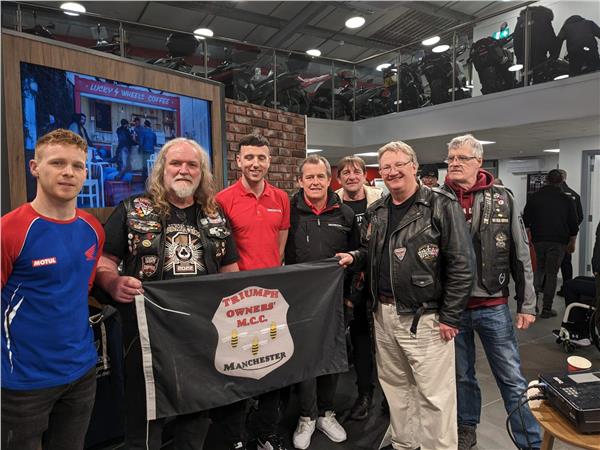 2023 January at Youles Motorcycles with John McGuinness