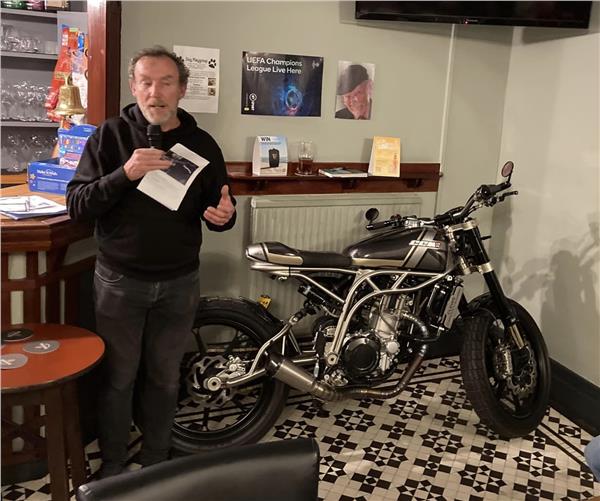 2022 speakers : John Drogan, CCM's Heritage 71 prototype